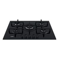 PIANO COTT. VETRO NERO 75CM
