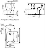 TESI BIDET BTW BEU MULTI BOX