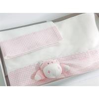 LENZUOLA LETTO BOMBO ROSA