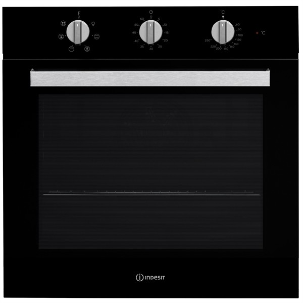 FORNO A MULT.VENT.NERO 66LT