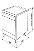 CUCINA 4F.ELET.MF.INOX 60X60