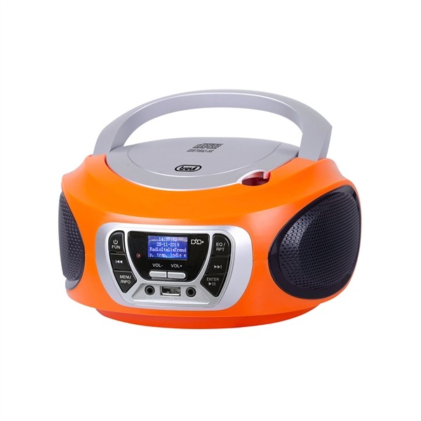 RADIO LETT.CD PORT.ARANCIONE