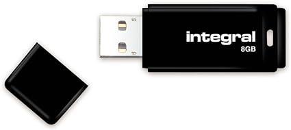 INTEGRAL USB 2.0 8 GB BLACK