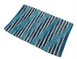 TAPPETO LOOP 60X120 BLU