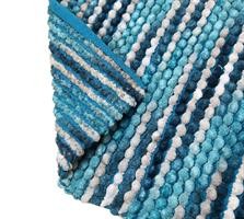TAPPETO LOOP 60X120 BLU