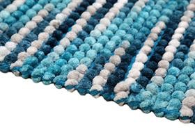 TAPPETO LOOP 60X120 BLU