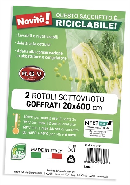 ROTOLOXSOTTOVUOTO 20CMX6MT 2