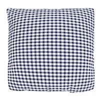 CUSCINO QUADRATO VICHY BLU