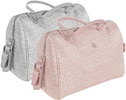 BORSA PASSEGGIO FLOWER GRIGI