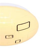 PLAFON METAL BIANCO LED