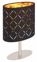 LAMP TAVOLO COLOR NERO ROMBO