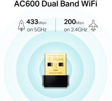 ADATTATORE WIFI AC600 NANO S