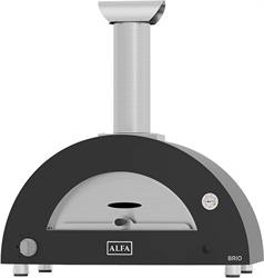 FORN BRIO SILV/BLK GAS/LEGNA
