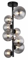 PLAFONIERA MET BLK 8XG9LED