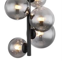 PLAFONIERA MET BLK 8XG9LED