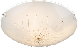 PLAF.MET WHT 3XE27 60W