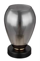 LAMP.TAV.MET BLK SAT 1XE27 4
