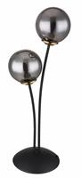 LAMP.TAV.MET BLK SAT 2XG9 28