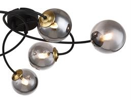PLAF.MET BLK SAT 6XG9 28W