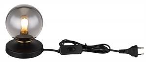 LAMP.TAV.MET BLK SAT 1XG9 28