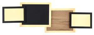PLAF.MET BLK SAT 30W