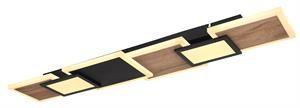 PLAF.MET BLK SAT LED 40W