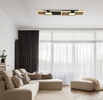 PLAF.MET BLK SAT LED 40W