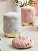 CUSCINO VELLUTO ODETTE ROSA