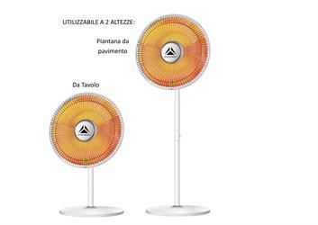 STUFA CARBONIO 2IN1 PARAB.40