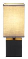 LAMP.TAV.LEGNO BLK 1E27 7W