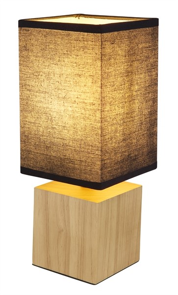 LAMP.TAV.LEGNO NAT 1E27 7W