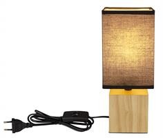 LAMP.TAV.LEGNO NAT 1E27 7W