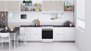 CUCINA GAS 4F.BIANC F.75L CL