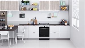 CUCINA GAS 4F.INOX F.74L CLA