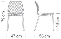 SEDIA 550 UNI BASIC GRIGIO/N