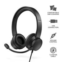 CUFFIE ON-EAR USB C/MICROF