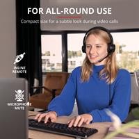 CUFFIE ON-EAR USB C/MICROF