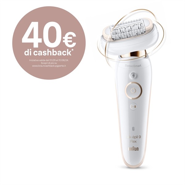 SILK-EPIL 9 FLEX EPILATORE