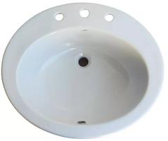 LAVABO VANIT 3 FORI SOVRAP.B