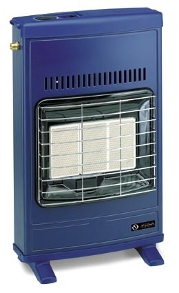STUFA A GAS METANO INFRA BLU