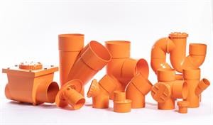 CURVA ARANCIO 90? DIAM. 160