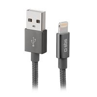 CAVO USB LIGHT MFI DARK SILV