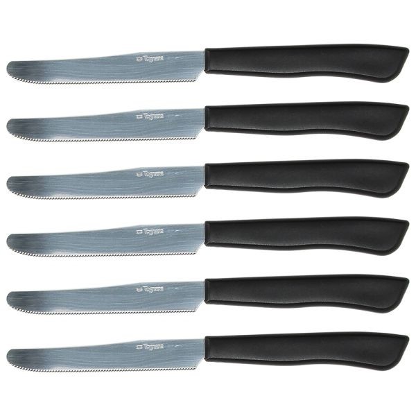 SET 6PZ COLTELLO TAV NERO MY
