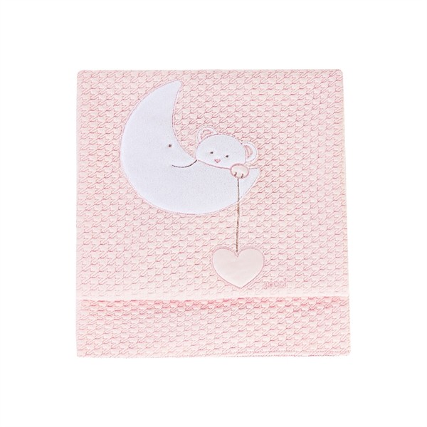 COPERTINA CULLA SOFT ROSA