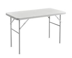 TAVOLO PIEGH 122X60774 BIANC