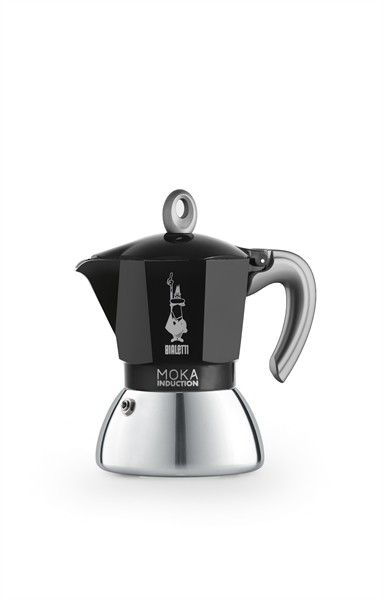 MOKA IND 4TZ BLK BIALETTI