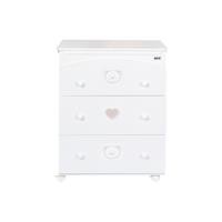 CASSETTIERA NENE ROSA 3 CASS
