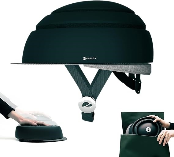 CASCO BICI PIEGHEV BLK BASIC