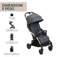 PASSEGGINO GOODY XPLUS DARK