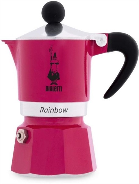 CAFFET.MOKA RAINBOW 1TZ ROSA